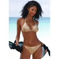 LASCANA Triangel-Bikini Rio mit goldfarbenen Zierschnallen
