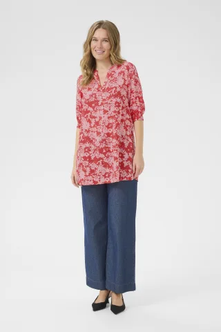 Tunika Regular fit red