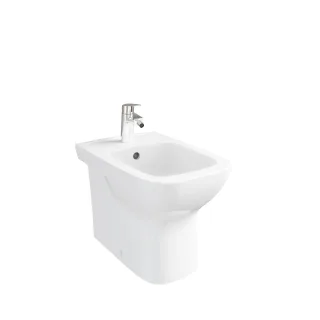 VitrA New S20 Square Stand-Bidet 36 x 52 cm (BxT) Weiß Hochglanz,7699L003-0288 7699L003-0288