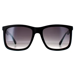Guess Rectangle Mens Matte Schwarz Rauch Gradient GF0171