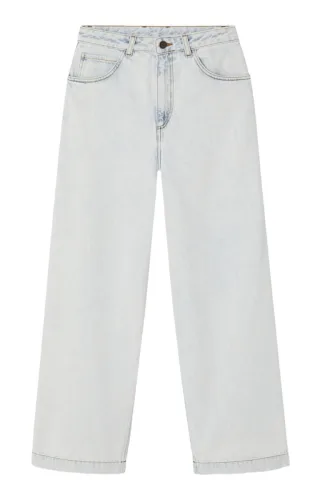 American Vintage - Wide Leg Jeans blau - Gr. - 27