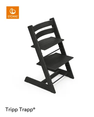 Stokke Hochstuhl Tripp Trapp Oak Black