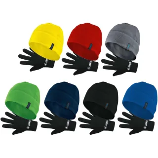 Jako Fleece Set / M?tze + Handschuhe
