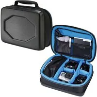 Hama Kameratasche Tasche Ancona 130 Schutz-Hülle Kamera Action-Cam, Case Inneneinteilung Tragegriff passend für Action-Cam GoPro Hero etc