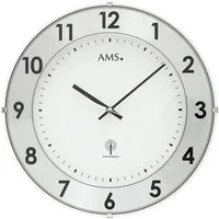 AMS Funkwanduhr 5948 (Quarzuhr,Wohnzimmer,Esszimmer,Küche,Arbeitszimmer,Büro, Flur)