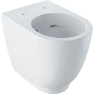 Geberit Acanto Tiefspül-WC, spülrandlos, 6l bodenstehend, Abgang waagerecht, weiss, 500602012 500602012