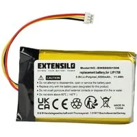 vhbw Akku passend für Sony Playstation 5 DualSense CFI-ZCT1W, DualSense, Akku Akku Li-Polymer 3000 mAh (3,8 V, 1 St), Leistungsfähiger Austausch-Akku für Spielkonsole, Wiederaufladbar