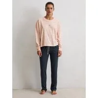 Marc O'Polo Pyjama Mix N Match Cotton (2 tlg) schlafanzug schlafmode bequem