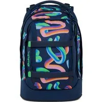 Satch Schulranzen Schulrucksack PACK Crazy Twist (1 Stück), ergonomisch, Your-Size-System: auf Körpergröße anpassbar