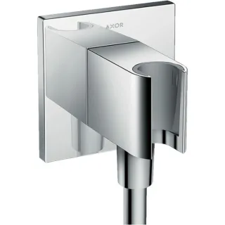 hansgrohe Axor Fixfit Square Porter 36734000 chrom, eckig, Rückflussverhinderer, mit Wandhalter