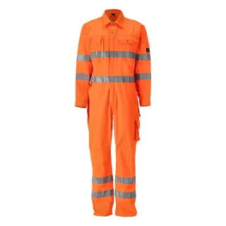 MASCOT Utah Overall mit Knietaschen SAFE CLASSIC Schrittlänge 90 Hi-vis Orange 54 - 00419-860-14-9054