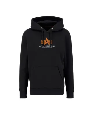 Basic Big Logo Rubber Hoodie