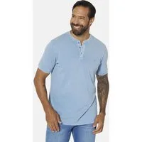 Jan Vanderstorm T-Shirt TAAGURD mit Strukturmuster