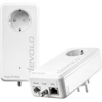 DEVOLO Giga Bridge – Glasfaser-Highspeed bis ins Zentrum des 8949 Netzwerk-Adapter