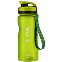 NILS CAMP Trinkflasche Wasserflasche Outdoor Sportflasche Campingflasche 600ml Tritan, ergonomische Form