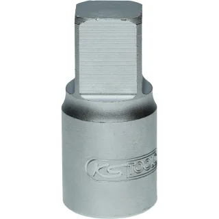 KS Tools 3/8" Öldienst-Bit-Stecknuss für Innenvierkant-Schrauben - 150.9117