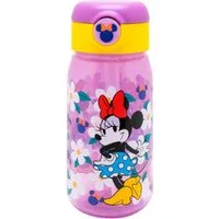 Storline Trinkflasche Minnie Mouse 510ml Kinderflasche mit Trinkhalm & Deckel