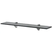 vidaXL Wandregal, Schwebende Regale 2 Stk. Glas 60x20 cm 8 mm