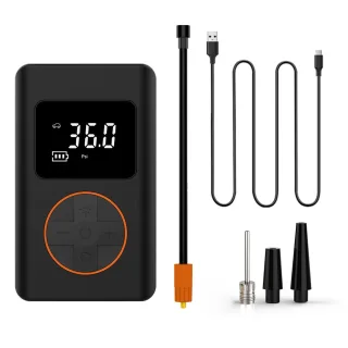 XANES 150PSI Portable Mini Smart Electric Inflator Pump 2000*2 mAh Digital Display USB Charging LED Light Multifunctiona