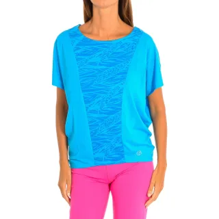Damen Kurzarm-Rundhals-Sport-T-Shirt Z1T00685
