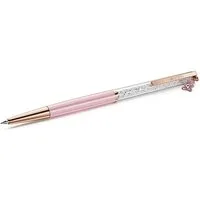 Swarovski Drehkugelschreiber Schreibgerät Geschenk CRYSTALLINE mit Teddy-Charm, mit Swarovski® Kristallen