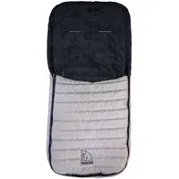Heitmann Felle Fußsack Eisbärchen - Steppfußsack, für die Übergangszeit, ideal für Kinderwagen & Buggy, waschbar