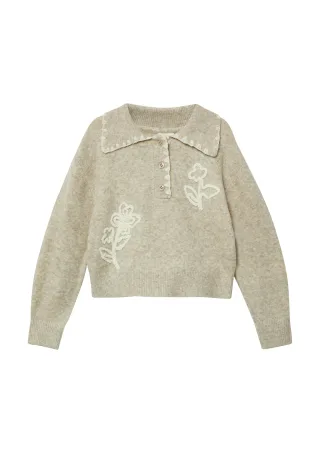s.Oliver - Strickpullover braun - Gr. - 122