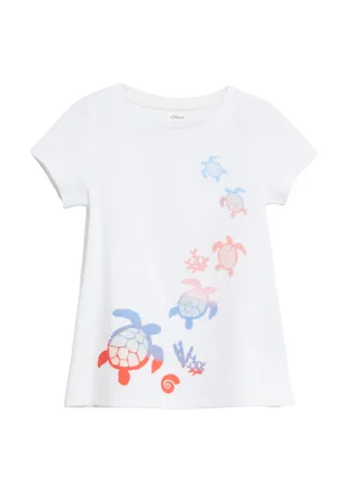 s.Oliver - T-Shirt weiß - Gr. - 134