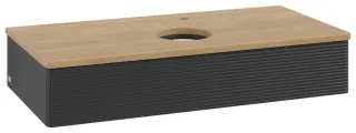 Villeroy & Boch Waschtischunterschrank Antao K09_5 1000x190x500mm mit Struktur FK/AP: PD/1 K09151PD