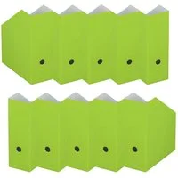 NIPS Stehsammler UNI COLOUR Zeitschriftenbox extrabreit, 10,5 x 31,5 x 26,5 cm, Zeitschriftensammler, Wellkarton
