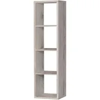 FORTE Standregal Mauro, FSC®-zertifiziert, Fachgröße 33x33cm, 4 Fächer