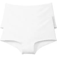 CALIDA Panty Benefit Women (2er Pack) elastisch, Baumwoll-Mix, Single Jersey Qualität, weich