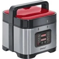 Multikocher / Schnellkochtopf DD 1 ECO, Multikocher edelstahl/rot, 900 Watt, 5 Liter