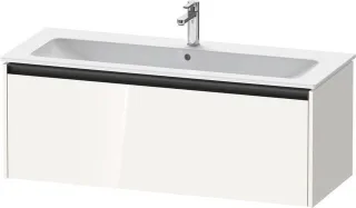 Duravit Ketho.2 Waschtischunterbau wandhängend Weiß Hochglanz 1210x480x440 mm - K25065022220000 K25065022220000