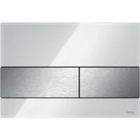 TECE Betätigungsplatten TECE Square Betätigungsplatte weiß edelstahl 9240801