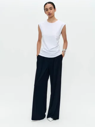 Jane Lushka - Stevie top technical jersey white - Gr. - S