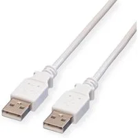 VALUE USB 2.0 Kabel USB-Kabel, USB 2.0 Typ A Männlich (Stecker), USB 2.0 Typ A Männlich (Stecker) (80.0 cm), Typ A-A