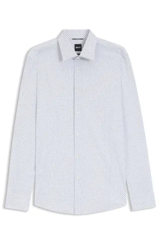BOSS Menswear Black - P-HANK-kent-C1-222 Light Blue - Gr. - 43