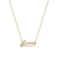 Firetti Namenskette Schmuck Geschenk Silber 925 Halskette mit deinem Namen