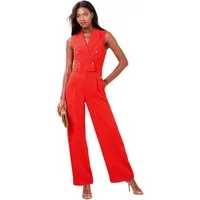 LIPSY Jumpsuit Lipsy Jumpsuit mit Military-Knöpfen, Regular (1-tlg)