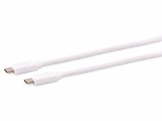 S-IMPULS USB-C Verbindungskabel, 3.2 Gen 2x2, weiß, 1,5 m