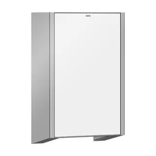 KWC Aquarotter Händetrockner, EXOS, IR, Edelstahl, 200x325x120 mm, Front ESG weiß, 230 VAC, 36000089 3600008937
