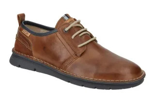 Pikolinos M3T-4232C1 RIVAS Herrenschuhe Braun Cuero Bequeme Schn?r Halbschuhe