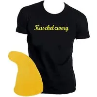 coole-fun-t-shirts Kostüm KUSCHELZWERG Zwergen Kostüm Kuschel Zwerg Karneval Fasching