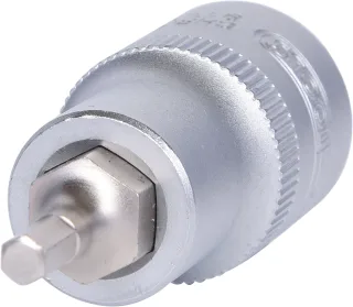 KS TOOLS 1/2" Bit-Stecknuss Innensechskant, kurz - 911.1304