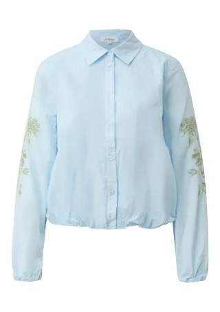 s.Oliver - Bluse blau - Gr. - 42