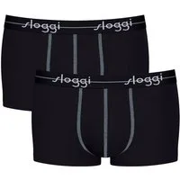 sloggi Retro Boxer Blue Start (2-St) Retro-Boxer Retro-shorts unterhose