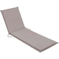 sleepling Liegenauflage Polster Sonnenliege, Strandliege, Komfortschaum, Eckbänder und Einstellband, waschbar, Made in EU