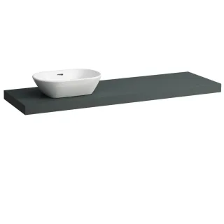 Laufen Waschtisch-Platte LANI 495x1570x65 mit Aussschnitt links H4046921122661