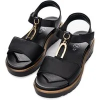 Ara BILBAO Plateausandale, Keilsandale, Sommerschuh, Komfortschuh in G-Weite